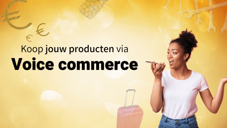 Koop jouw producten via Voice commerce